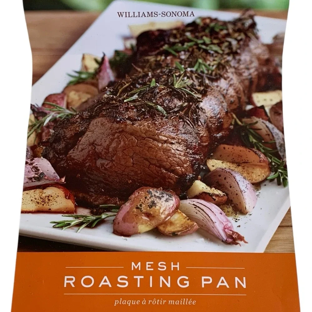Williams Sonoma Stainless Steel Mesh Roasting Pan